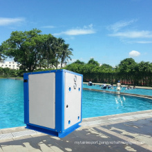 Swimming pool heat pump EVI unit, low temperature water to water ground heat pump